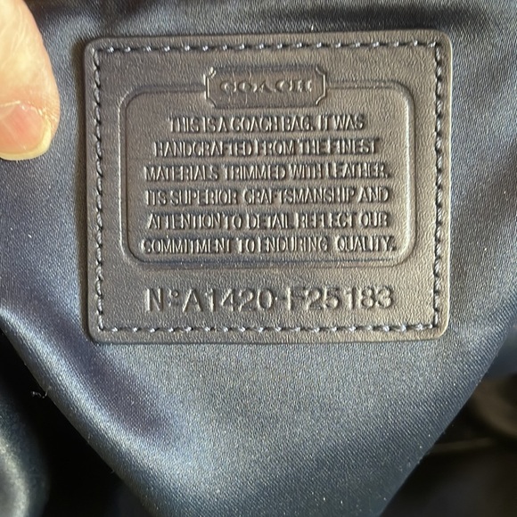 Coach Ashley Dotted OP ART North South Satchel Shoulder Bag - Picture 11 of 14